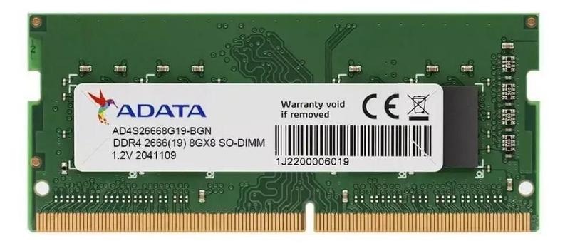 ADATA DDR4-2666 8GB UDIMM メモリ（8GB×２枚） Memoria Adata 8gb Ddr4 2666mhz em Promoção no Magazine Luiza